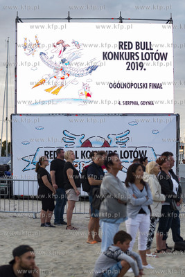 Koncerty Red Bull Music na plaży miejskiej w Gdyni....