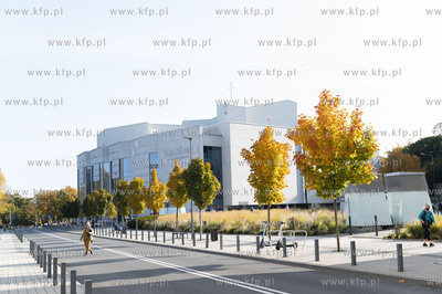 Jesień przy placu Grunwaldzkim w Gdyni.25.10.2020...