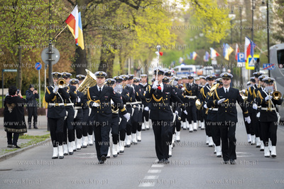 Sopot. Święto Narodowe Trzeciego Maja. Przemarsz...