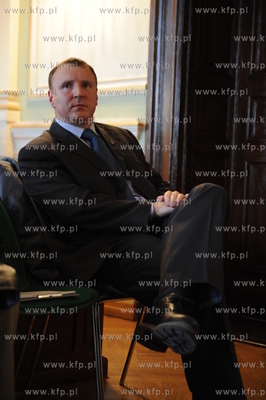 Gdansk, budynek Rady Miasta Gdanska. Spotkanie radnych...