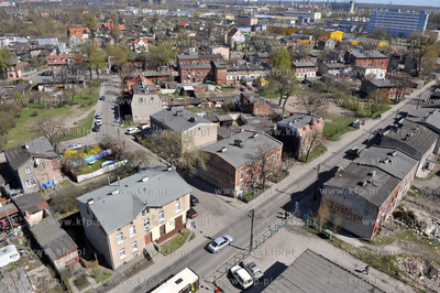 Dzielnica Gdanska Letnica, ul. Uczniowska 18.04.2009...