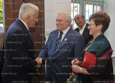 Przyjecie urodzinowe z okazji 68 urodzin Lecha Walesy...