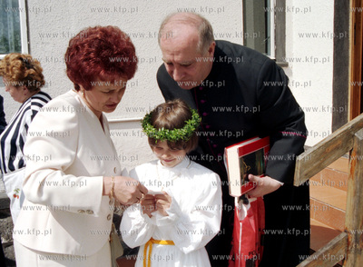 Pierwsza Komunia Swieta Brygidy Walesy.Nz Brygida Walesa,...