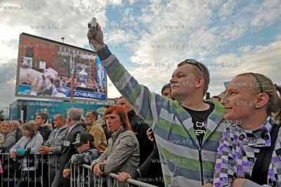 Oficjalne powitanie pucharu Henri Delaunaya w Gdansku....
