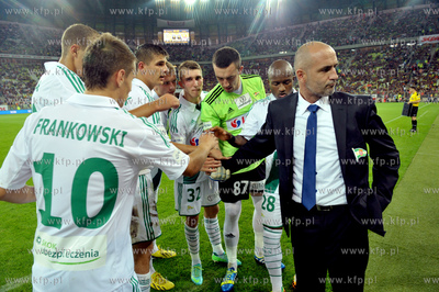 PGE ARENA w Gdansku. Super-Mecz miedzy Lechia Gdansk,...