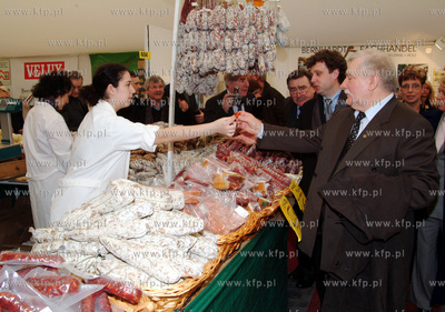 Wizyta Lecha Walesy z delegacja z Sopotu we Frankenthalu...