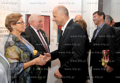 70 urodziny Lecha Walesy w oliwskim Palacu Opatow w...