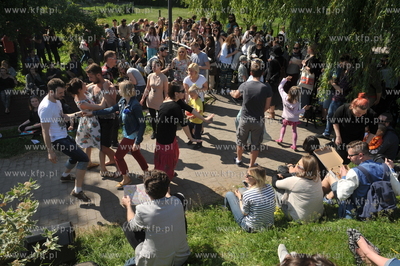 Festiwal Streetwaves w Gdansku Dolnym Wrzeszczu. Park...