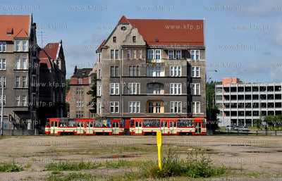 Gdansk. Tereny bylej Stoczni Gdanskiej tzw. Mlode Miasto....