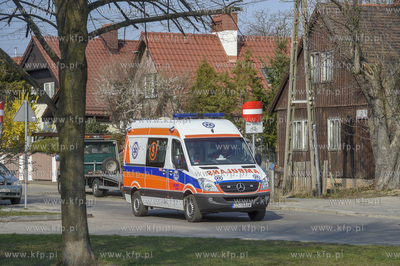 Gdańsk. Ostatni drewniany fiński dom na ul. Pstrowskiego....