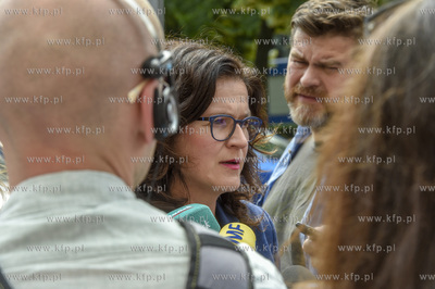 Konferecja prasowa prezydent Gdańska, aleksandry Dulkiewicz...