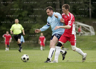 Sopot. Mecz pierwszej rundy w rozgrywek Pucharu Polski....