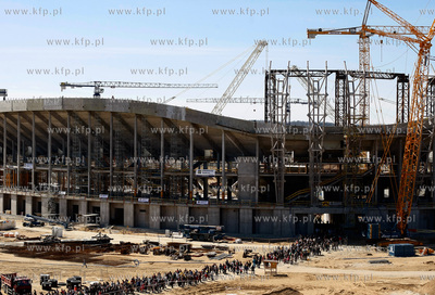 Gdansk. Dzien otwarty stadionu pilkarskiego w Letnicy.
25.04.2010
fot....