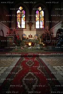 Sopot. Szopka bozonarodzeniowa w kosciele garnizonowym...