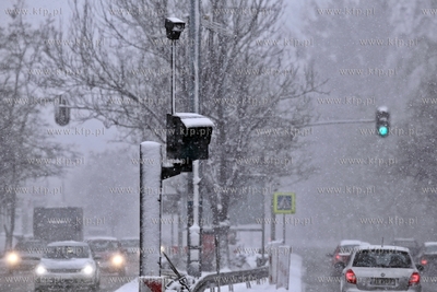 Fotoradar przy al. Niepodleglosci w Sopocie. 11.01.2013...