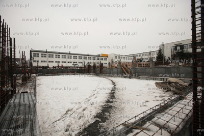 Uroczystosc wmurowania kamienia wegielnego pod budowe...