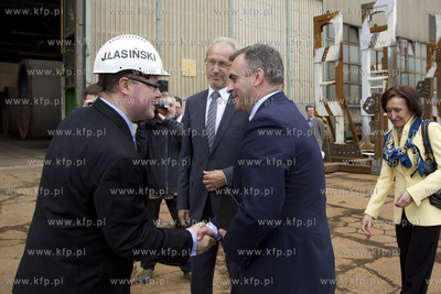 Wizyta Ministra Skarbu Włodzimierza Karpińskiego...