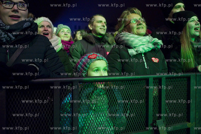 Gdańsk. Targ Węglowy. Wielki Final Orkiestry Swiatecznej...