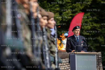 Gdańsk. Pomnik Obrońców Poczty Polskiej. Obchody...