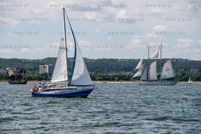 Baltic Sail 2023. Parada żaglowców po wodach Zatoki...