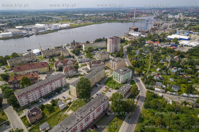 Stogi z lotu ptaka. Okolice ul. Stryjewskiego. 07.08.2024...