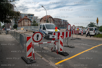 Remont Mostu Popielnego w ul. Toruńskiej. 28.08.2025...