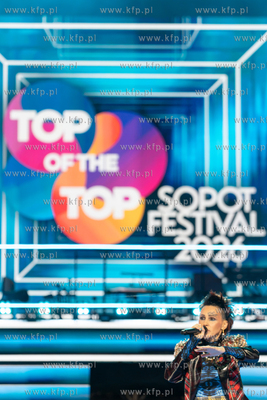 Opera Leśna. Top of the Top Sopot Festival. Nz. Agniewszka...