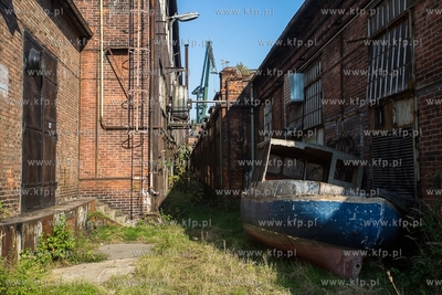Gdańsk. Spacer po Stoczni Cesarskiej 18.10.2018  /...