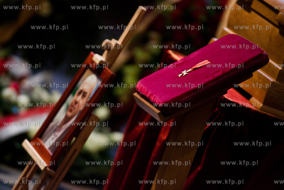 Bazylika Archikatedralna w Gdansku Oliwie. Pogrzeb...