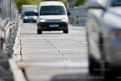 Gdansk. Sobieszewo. Odremontowany most pontonowy. 06.05.2014...