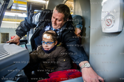 Gdansk. Zajezdnia tramwajowa Zakladu Komunikacji Miejskiej,...
