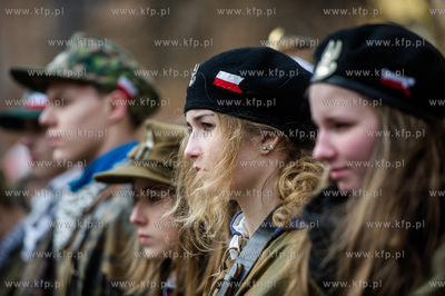 Gdansk. Narodowy Dzien Pamieci Zolnierzy Wykletych....