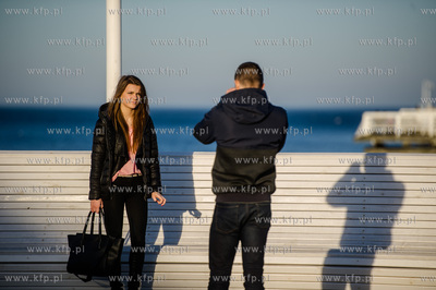 Sloneczne, bardzo cieple, niemal wiosenne, niedzielne...