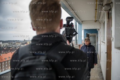 Gdansk. Nowy Port. Kandydaci do Rady Dzielnicy zwiazani...