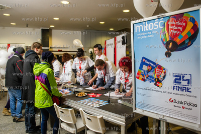 Gdansk. 24 Final Wielkiej Orkiestry Swiatecznej Pomocy.
Nz...