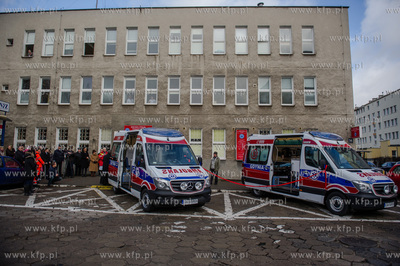 Gdynia. Miejska Stacja Pogotowia Ratunkowego. Uroczystosc...