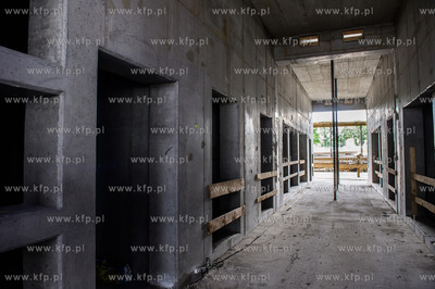 Gdansk. Oliwa. Uroczystosc wmurowania kamiena wegielnego...