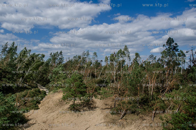 Rytel k. Chojnic. Skutki nawałnicy, która z piątku...