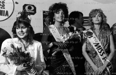 Wybory Miss Wybrzeza. Wicemiss zostala Alicja Wegorzewska...