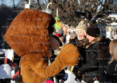 Sopot, Molo. Wizyta Lwa Alexa, jednego z bohaterow...