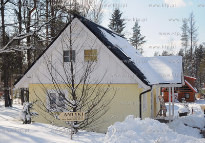 Zima w Centrum Edukacji Promocji Regionu w Szymbarku...