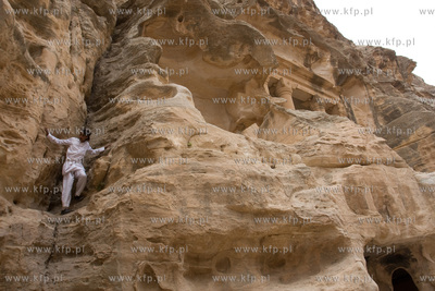 Petra. Jordania NZ ruiny miasta Nabatejczykow, znajdujace...