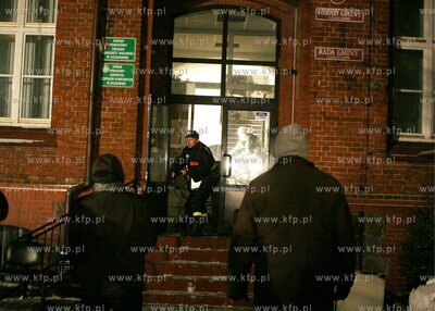 Pozar budynku Urzedu Gminy w Czluchowie
Przyczyny...