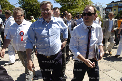 Kolobrzeg
Bronislaw Komorowski, marszalek Sejmu RP...