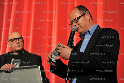 Kino Krewetka w Gdansku. Premiera filmu Milion Dolarow...