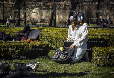 Oliwa, Park Oliwski. II Festiwal Etnowiosnowisko. Happening...