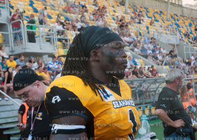 Gdynia. Stadion Miejski. Futbolisci Seahawks znow mistrzami...