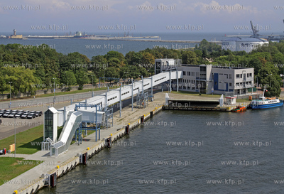 Gdansk. Terminal promowy Westerplatte. 05.08.2009 fot....