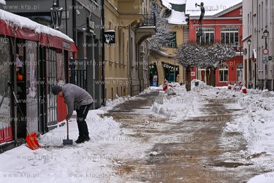 Sopot. Centrum Sopotu i Park Północny po obfitych...