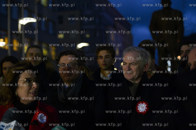 Gdynia. Briefing prasowy kandydatki na Prezydenta RP...